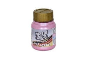 METAL COLORS ACRYLIC 37ML ROSA