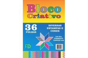 BLOCO CRIATIVO TEXTURA ESTAMPAS FD