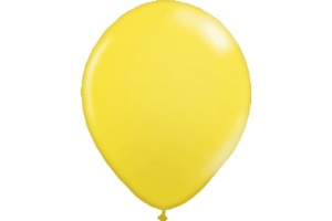 BEXIGA BALLOONTECH  9 POL. C/25 AMARELO LIMAO