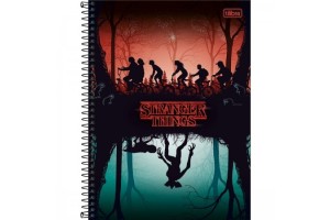 CADERNO CD UNIV STRANGER THINGS 10 MT 160 FHS