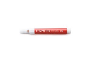 MARCADOR HIDROGRAFICO COMPACTOR COLOR VERMELHO