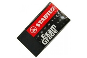 BORRACHA STABILO PRETA EXAM GRADE